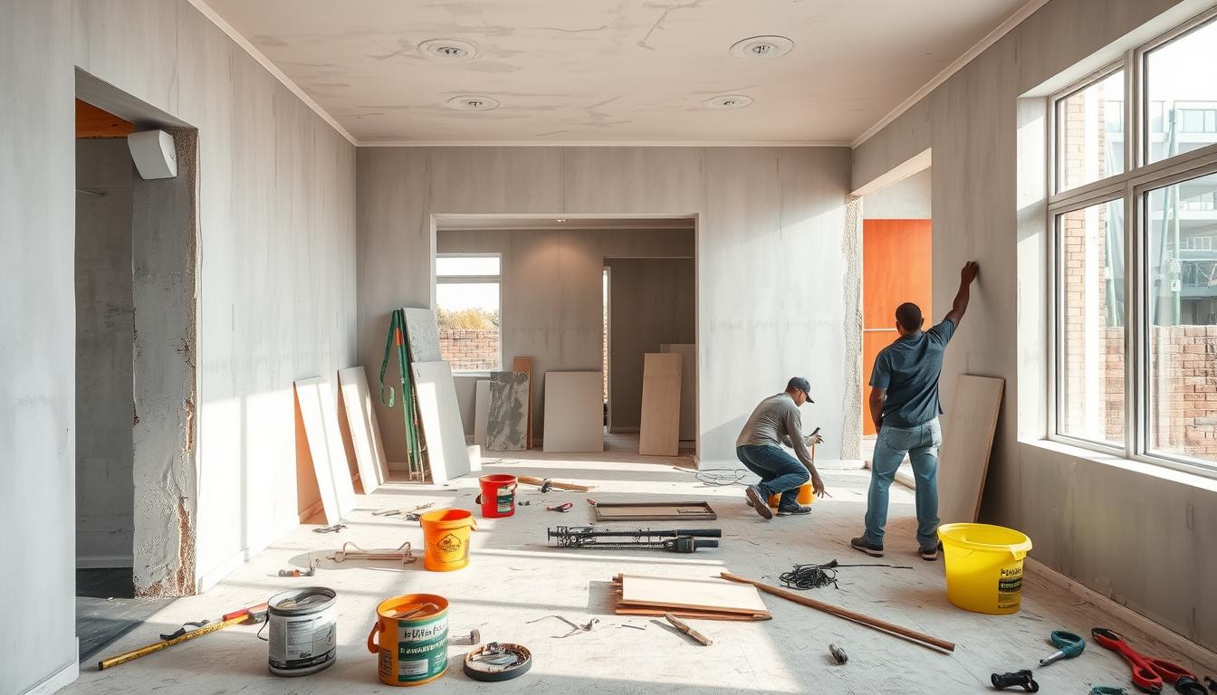 Drywall Installation for Renovations Prices in Johannesburg - Industrial Apartment Renovation Drywall Costs